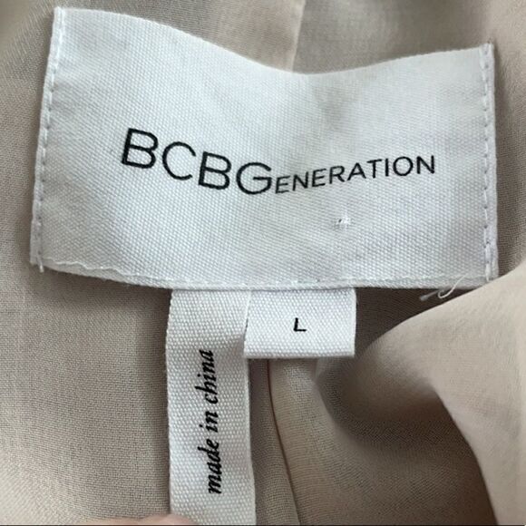 BCBGeneration Bare (Nude) Open-Front Cocoon Cardigan - Picture 4 of 6